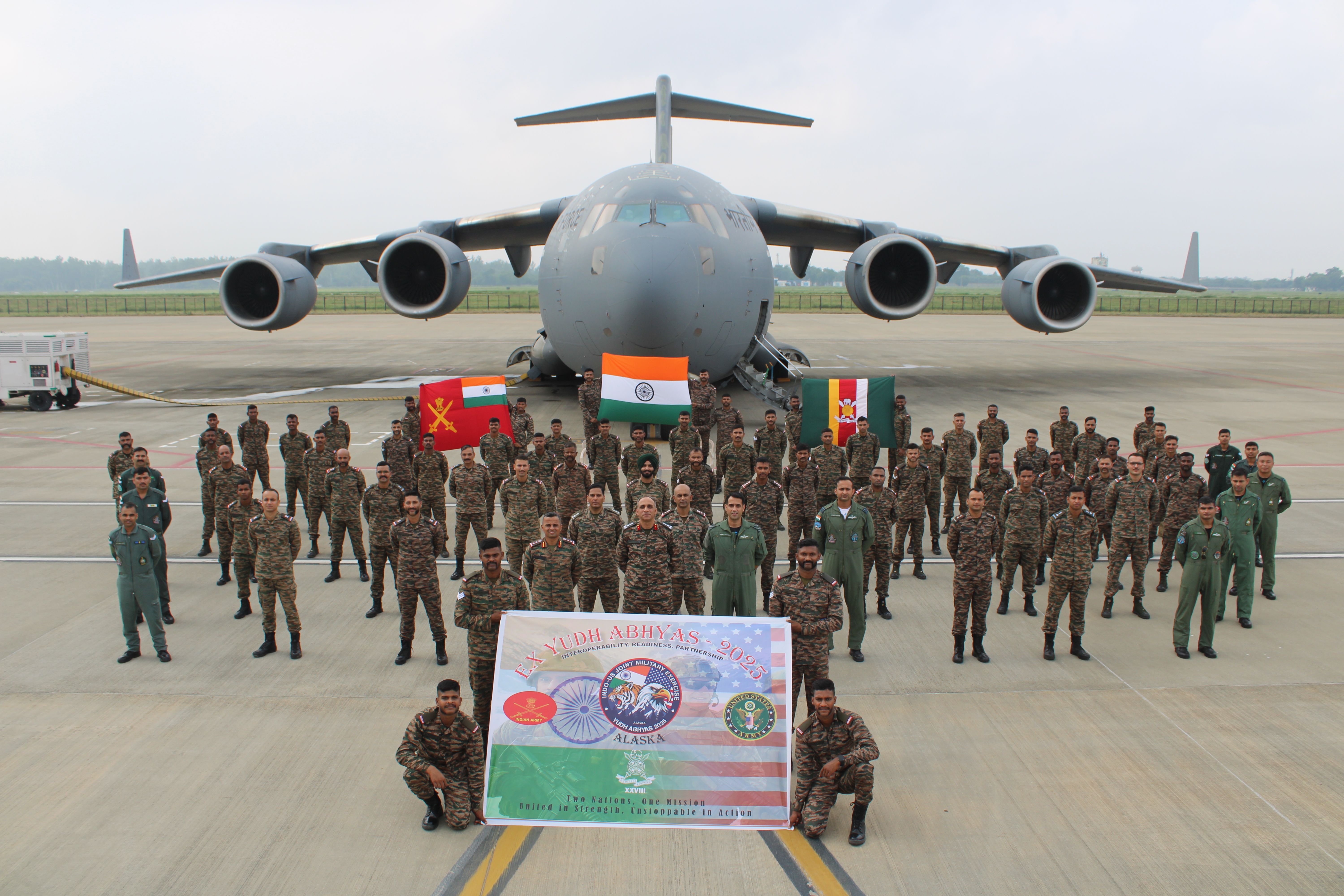 Indian Army Contingent in the US For Military Exercise Yudh Abhyas 2025